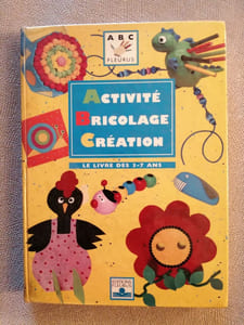 Activité bricolage création : Le Livre des 3-7 ans