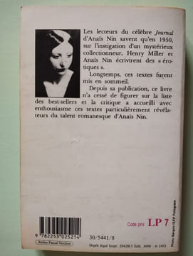 Vénus érotica. Anaïs Nin