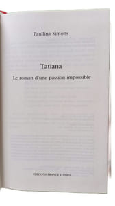 Tatiana : Le roman d'un amour impossible