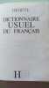 Hachette /Dictionnaire pratique du fran&ccedil;ais. COLLECTIF