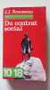 Du cintrat social. J.J. ROUSSEAU