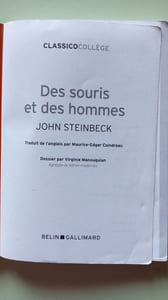 Des souris et des hommes