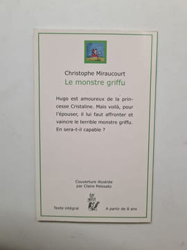 Le monstre griffu. Christophe Miraucourt