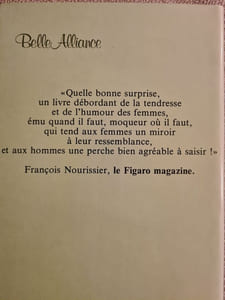 Belle alliance