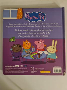 Peppa Pig - Livre animé - Vive l'école. Astley Neville Baker Mark