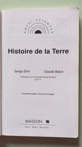 Histoire De La Terre