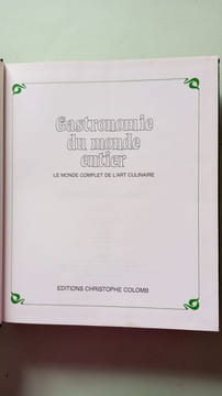 Gastronomie du monde entier index (Gastronomie du monde entier). undefined