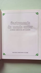 Gastronomie du monde entier