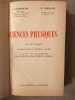 Sciences physiques. G. Legreneur M. Peyraud