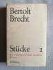 Stücke 1. Bertolt Brecht