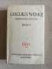 Goethes werke hamburger ausgabe. 