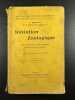 Initiation zoologique. E. Brucker