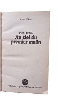Au ciel du premier matin. Janet Joyce