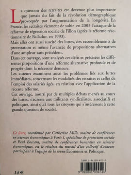 Les retraites: Des luttes immédiates à une réforme alternative. Boccara Paul Mills Catherine Collectif