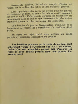 Barbelune. AIME BLANC