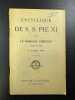 Encyclique des S.S. Pie XI sur Le Mariage chrétien 31 décembre 1930. 