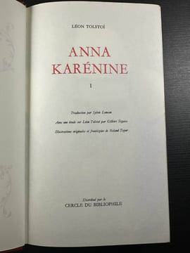 Anna Karénine 1. Leon TolStoï