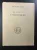 Les livres des chroniques. LA SAINTE BIBLE