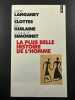La plus belle histoire de l'homme. Clottes Jean  Langaney André  Guilaine Jean  Simonnet Dominique