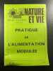 Pratique de l'alimentation modulée n°58. Désiré Mérien