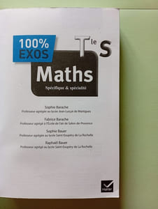 100% Exos: Maths Terminale S Specifique & Specialite