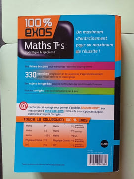 100% Exos: Maths Terminale S Specifique & Specialite. Barache Fabrice Bauer Raphael Barache Sophie Bauer Sophie