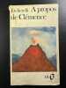 A Propos De Clemence. Etcherelli