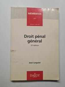 Droit pénal général