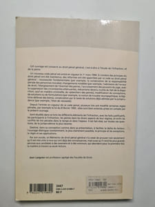 Droit pénal général
