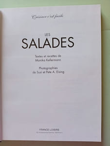 Les salades (Cuisiner c'est facile)