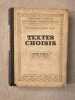 Textes choisis. Paul Hazard & Lucien Texier
