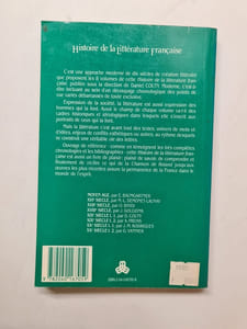 Histoire de la littérature française : XIXe siècle tome 1 1800/1851