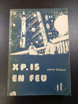 XP.15 en feu. Pierre Devaux