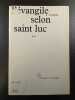 L'évangile selon saint Luc 2. A. Stöger