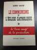 Le communisme et l'église catholique. Albert Galter
