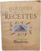 Quelques nouvelles recettes. Magdeleine