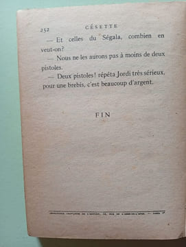Césette histoire d'une paysanne. Emile Pouvillon