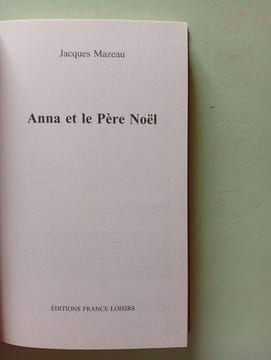 Anna et le Père Noël. Mazeau Jacques