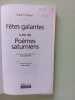 Les fêtes galantes/Poèmes saturniens. Verlaine Paul