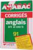 Annabac 1991. bac anglais Lv1 et Lv2/3. J. Maisonnave M. Malavieille