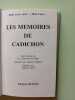LES MEMOIRES DE CADICHON. SEGUR LA COMTESSE DE
