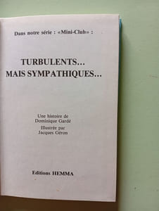Turbulents... Mais Sympathiques