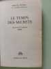 Le Temps Des Secrets. Pagnol Marcel