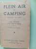 Plein air et camping. 