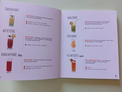 Cocktails et smoothies