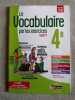Le vocabulaire par le exercices cycle 4 4e. 