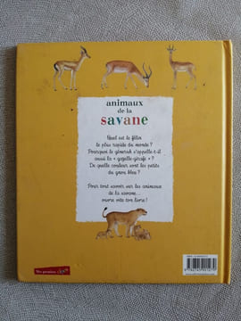 Animaux De La Savane. Fichaux Catherine Haward Christian