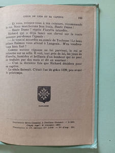 Cœur de lion et sa captive