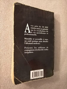 Dictionnaire français/allemand