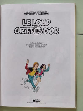 Le loup aux griffes d'or. Gregory Gremet R